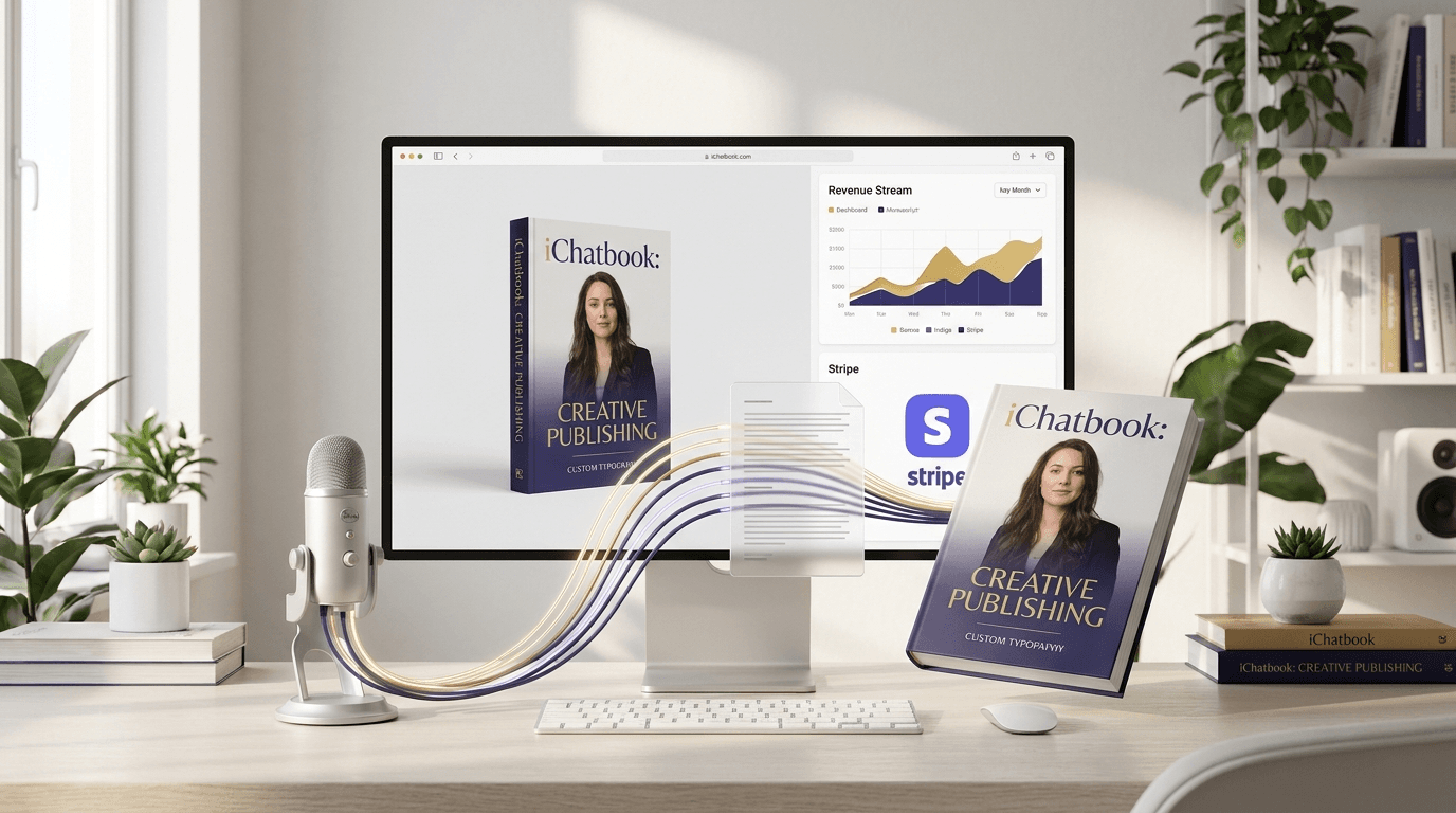 Voice memo → published book