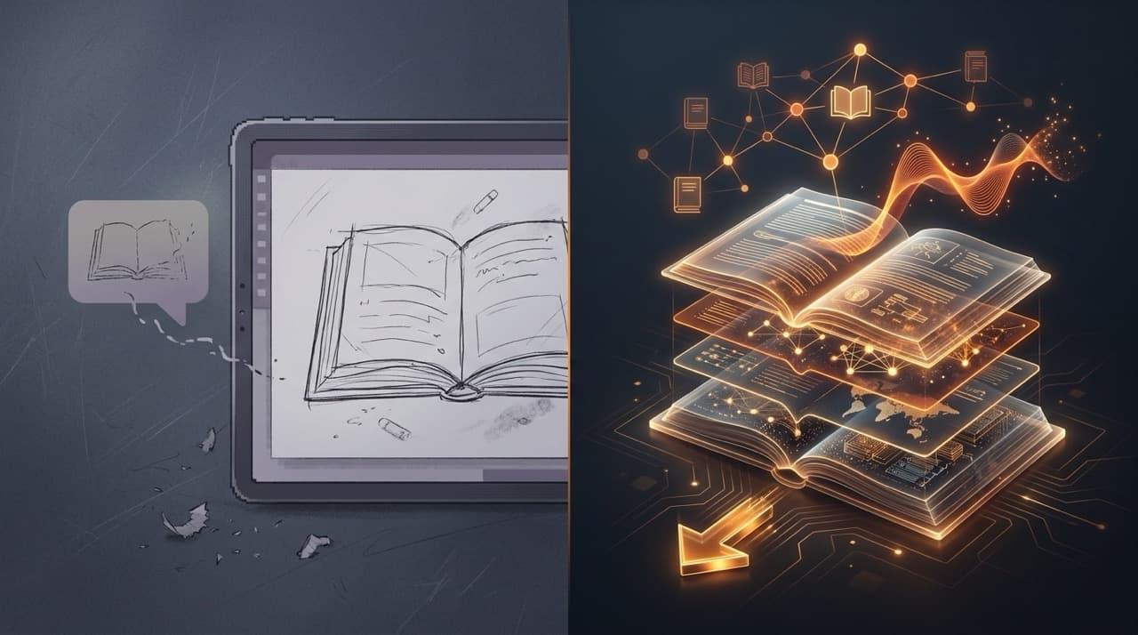 ChatGPT as prototype sketch vs iChatbook as polished production product