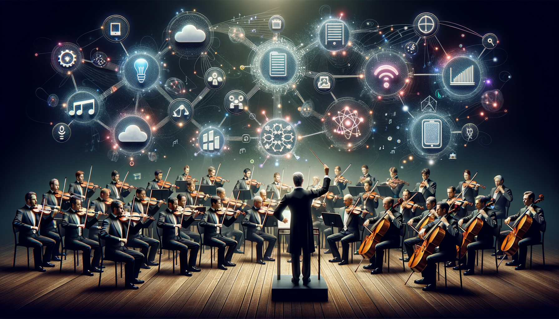 Orchestra Learning Machine Learning “The Enduring Quest for Depth in AI Language Model Mastery” | iChatbook